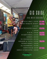 Gig Guide at Ferryman's Tavern