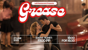 Grease themed evening with Singing Waiters