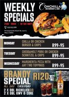Dinner plans, sorted Monday to Wednesday!